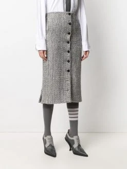 Thom Browne cardigan tweed skirt
