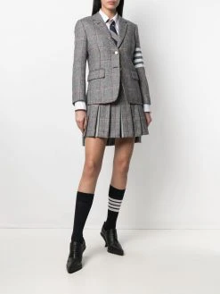 Thom Browne mini dropped back pleated skirt