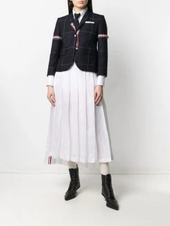 Thom Browne mid-length pleated skirt