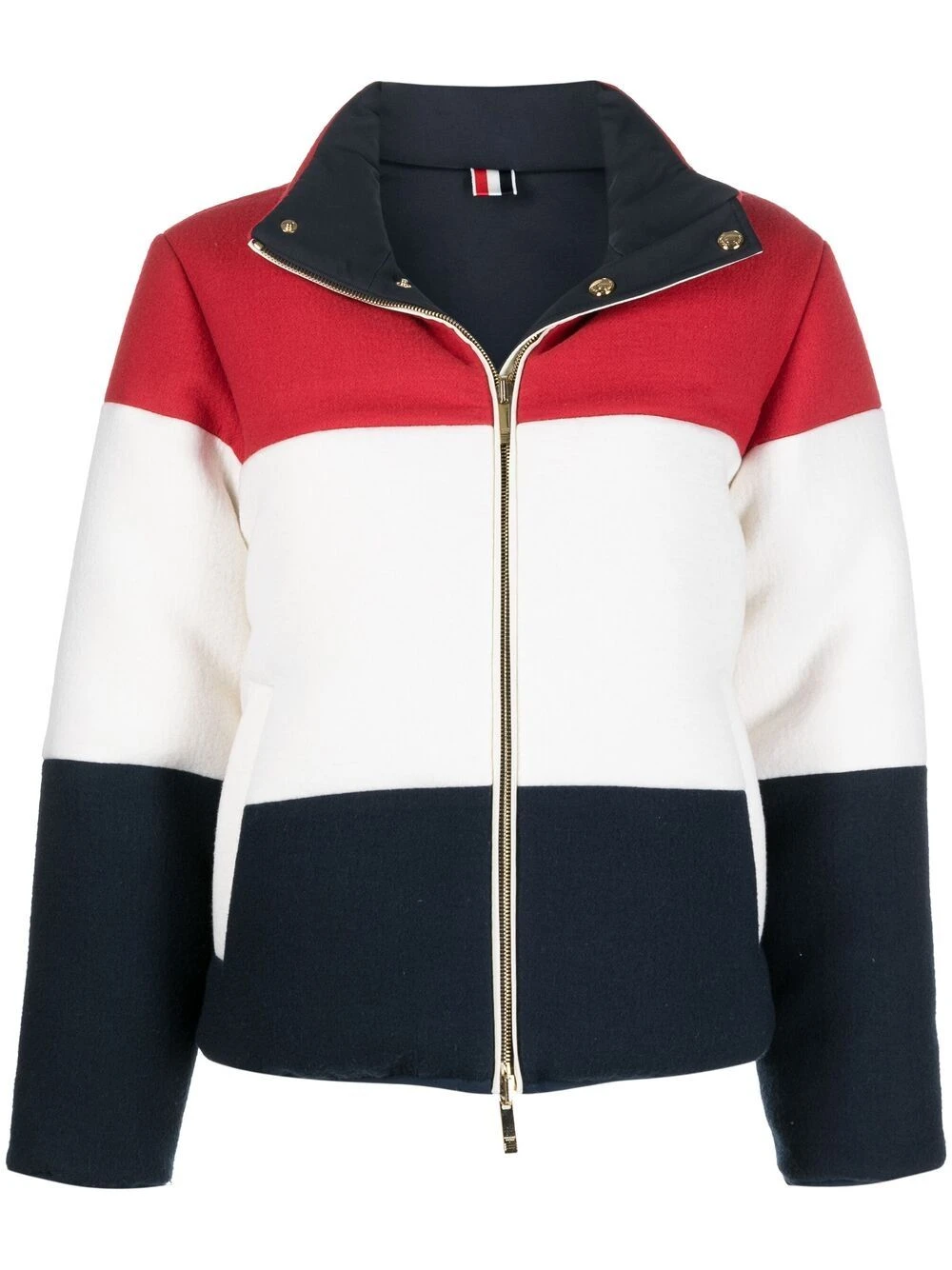 Brand new β Thom Browne Colour block puffer jacket down jackets of women π― 1 Thom Browne colour-block puffer jacket
