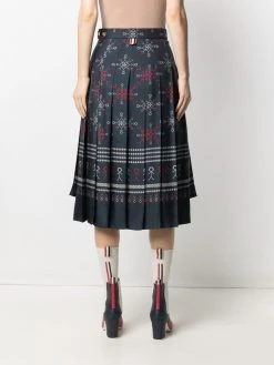 Thom Browne Mrs. Thom dropped back skirt