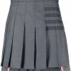 Thom Browne 4-Bar pleated mini skirt