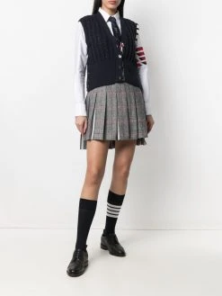 Thom Browne 4-bar stripe shirt