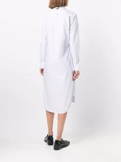 Thom Browne long-sleeved striped shirtdress