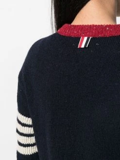 Thom Browne 4-Bar stripe jumper
