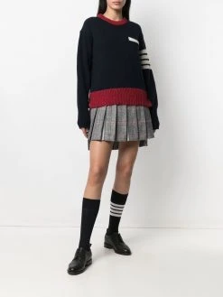 Thom Browne 4-Bar stripe jumper