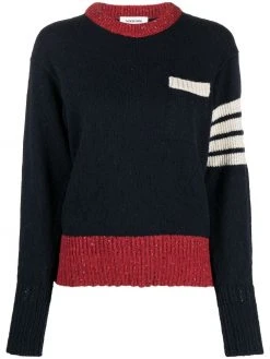 Thom Browne 4-Bar stripe jumper