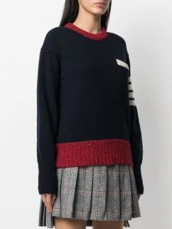 Thom Browne 4-Bar stripe jumper