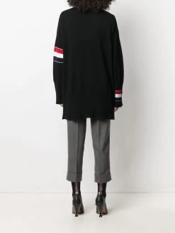 Thom Browne RWB stripe oversized jumper