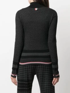 Best deal β Thom Browne Houndstooth jacquard jumper knitted sweaters of women π 8 Thom Browne houndstooth-jacquard jumper