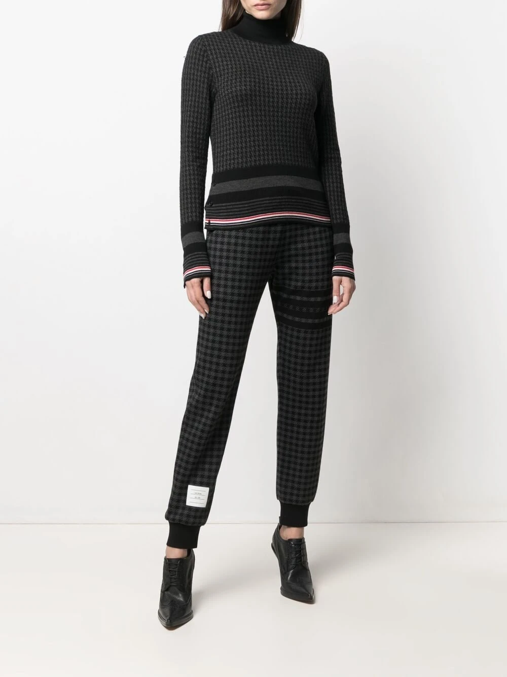 Best deal β Thom Browne Houndstooth jacquard jumper knitted sweaters of women π 2 Thom Browne houndstooth-jacquard jumper