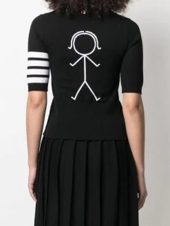 Thom Browne Mrs. Thom short-sleeve polo