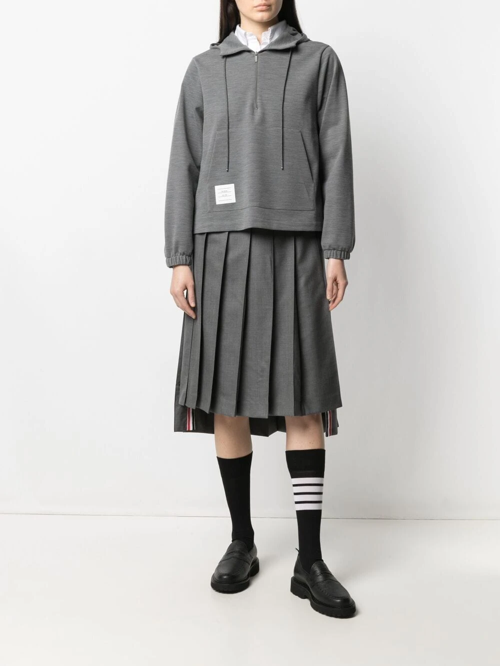 Budget β¨ Thom Browne Half zip hoodie hoodies of women π 2 Thom Browne half-zip hoodie