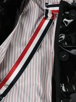 Thom Browne high-shine down-feather coat