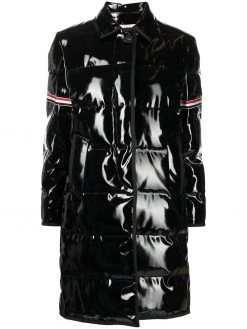 Thom Browne high-shine down-feather coat