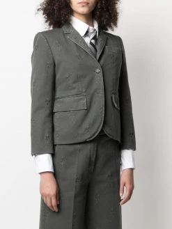 Best Pirce β¨ Thom Browne Mrs. Thom icon blazer jacket blazers of women π 7 Thom Browne Mrs. Thom icon blazer jacket