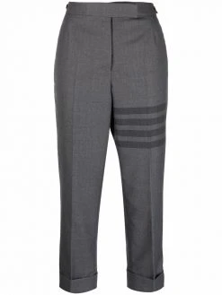 Thom Browne 4-Bar cropped trousers