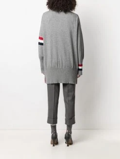 Buy ✔️ Thom Browne RWB stripe jumper knitted sweaters of women 🧨 8 Thom Browne RWB-stripe jumper