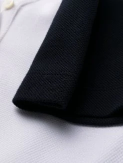 Thom Browne colour-block pleated polo dress