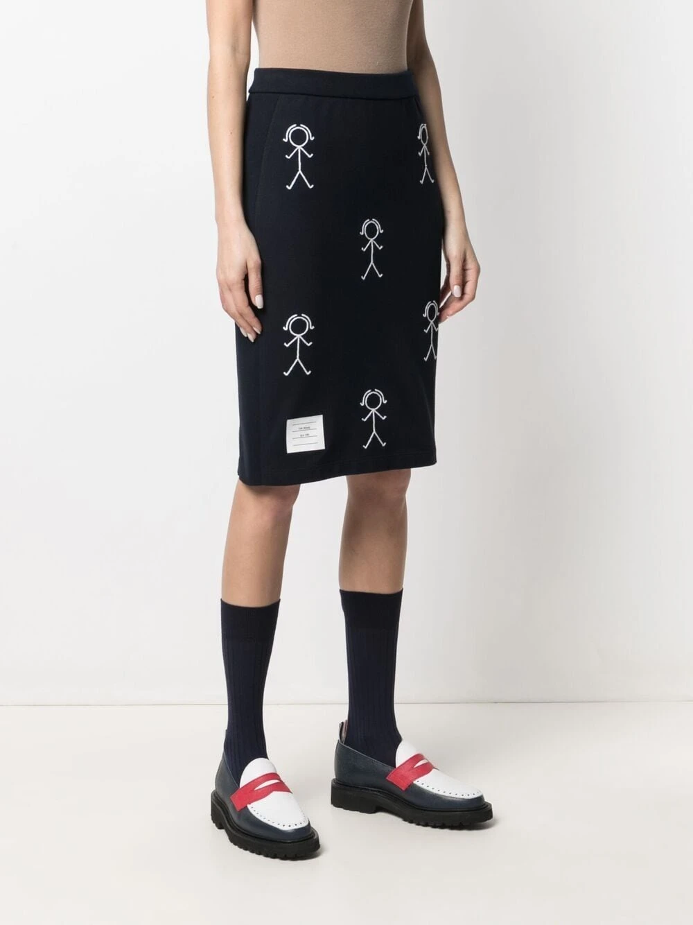 Best Pirce π Thom Browne Mrs. Thom icon skirt pencil skirts of women π 3 Thom Browne Mrs. Thom icon skirt