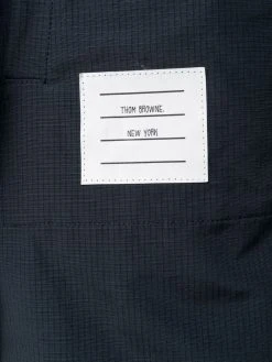 Best deal π Thom Browne 4 Bar Stripe hooded raincoat lightweight jackets of women β 9 Thom Browne 4-Bar Stripe hooded raincoat