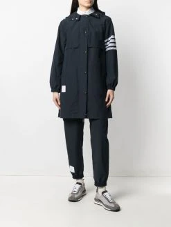 Thom Browne 4-Bar Stripe shell track pants