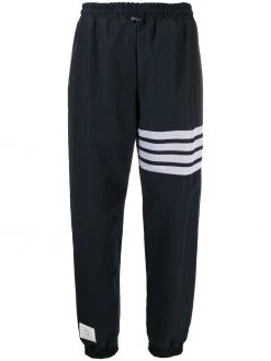 Thom Browne 4-Bar Stripe shell track pants