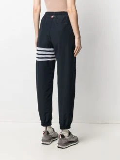 Thom Browne 4-Bar Stripe shell track pants