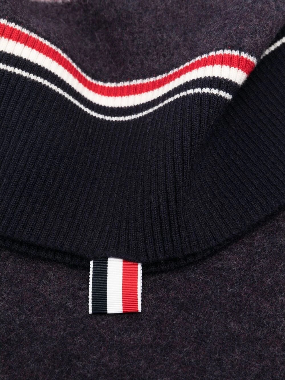 Buy π Thom Browne Check pattern scarf scarves of women βοΈ 3 Thom Browne check-pattern scarf