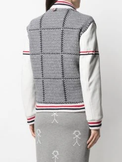 Thom Browne fine-knit bomber jacket