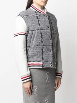 Thom Browne fine-knit bomber jacket