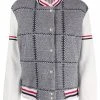 Thom Browne fine-knit bomber jacket
