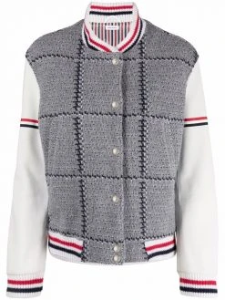 Thom Browne fine-knit bomber jacket