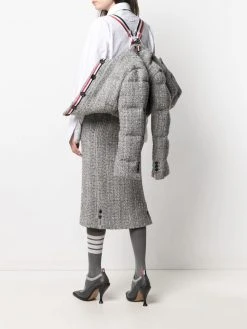 Thom Browne down-feather tweed sports jacket