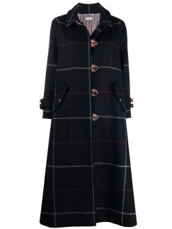 Thom Browne raglan duffle overcoat