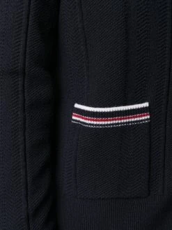 New 🎉 Thom Browne RWB stripe cardigan cardigans of women ❤️ 9 Thom Browne RWB-stripe cardigan