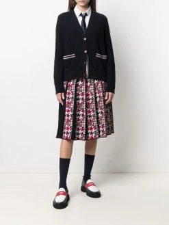 Thom Browne RWB-stripe cardigan