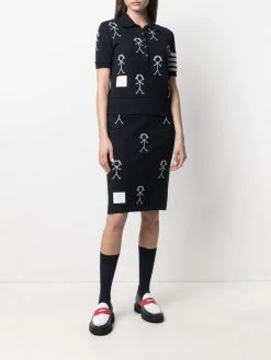 Thom Browne Mrs Thom icon polo shirt