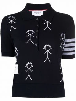 Thom Browne Mrs Thom icon polo shirt