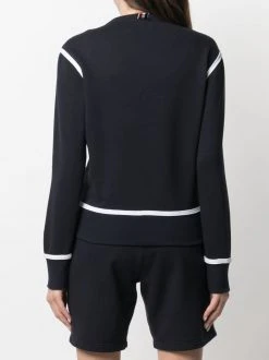 Best reviews of β Thom Browne RWB stripe performance sweatshirt performance sweatshirts & hoodies of women π 8 Thom Browne RWB-stripe performance sweatshirt