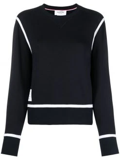 Thom Browne RWB-stripe performance sweatshirt
