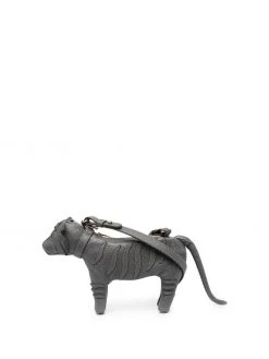 Thom Browne leather tiger crossbody bag