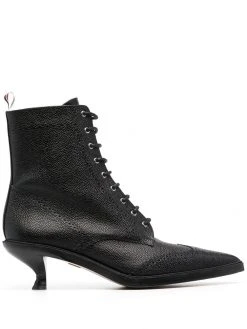 Thom Browne lace-up wingtip ankle 50mm booties