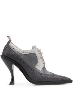 Thom Browne pointed brogue pumps