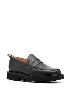 Thom Browne pebbled penny loafers