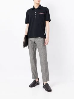 Thom Browne RWB stripe polo shirt