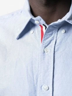 Thom Browne chest-pocket Oxford shirt