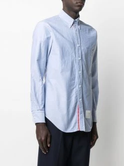 Thom Browne chest-pocket Oxford shirt