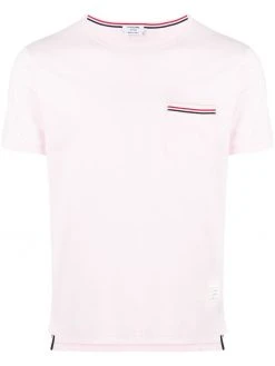Thom Browne RWB stripe pocket T-shirt