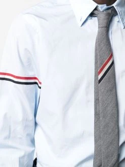 Thom Browne RWB-stripe long-sleeve shirt